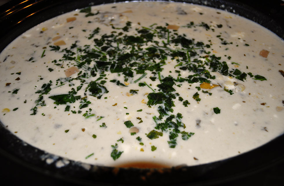 Fresh Cilantro and Fresh Oregano really give this corn chowder a great flavor!